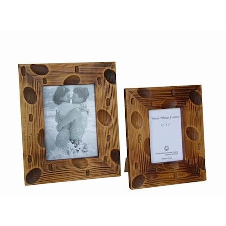Sunshine Trading Sunshine Trading ST-31-5 Handmade Wood Photo Frame - 3.5 x 5 Inch ST-31-5